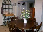 the kitchen